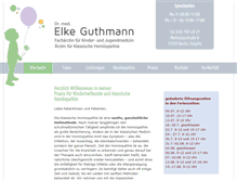 Tablet Screenshot of praxis-guthmann.de